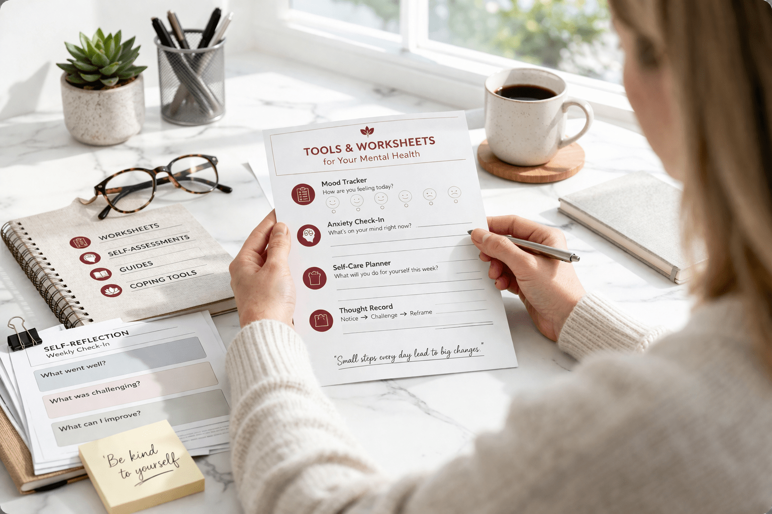 Tools and Worksheets | Cornerstone Family Counselling